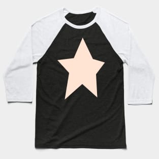 Star 2 Peach Fuzz Pantone Color of the Year 2024 Baseball T-Shirt